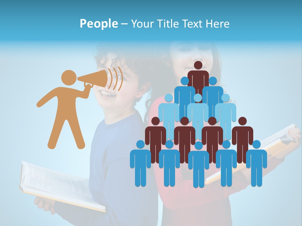 Teenager Educate Study PowerPoint Template