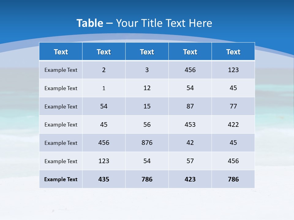 Nobody Outdoor Nature PowerPoint Template