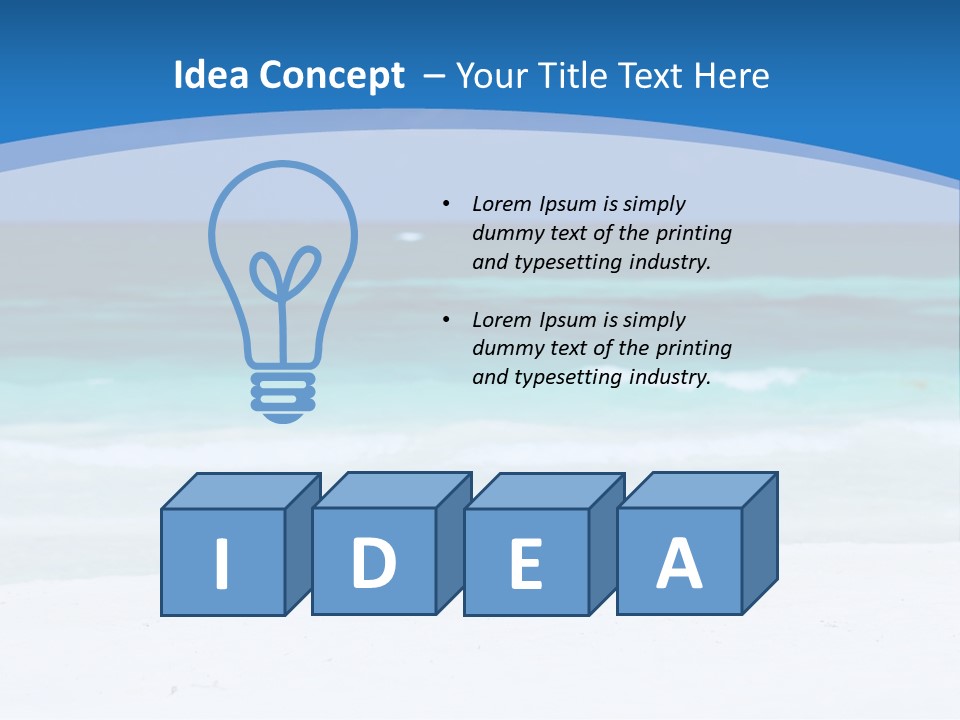 Nobody Outdoor Nature PowerPoint Template