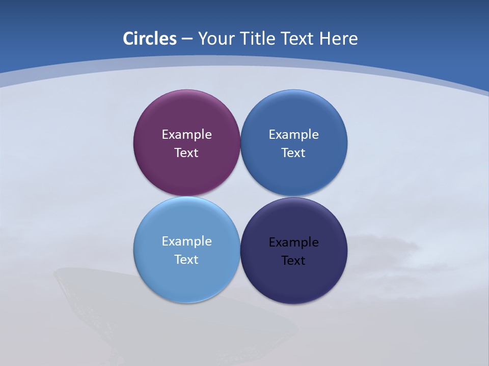 Travel Southwest Silhouette PowerPoint Template