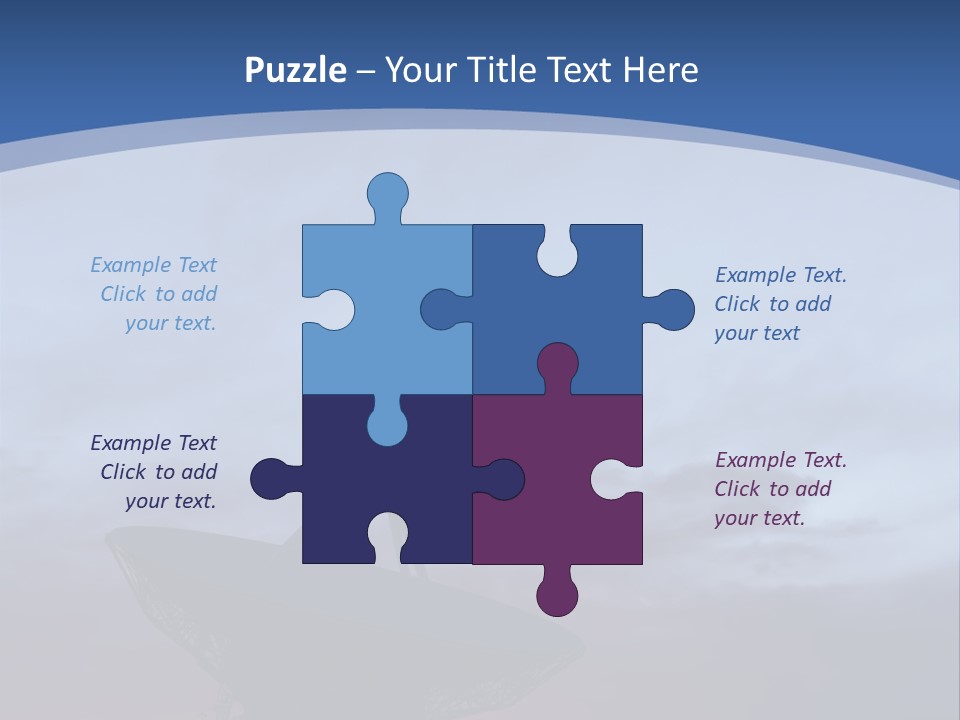 Travel Southwest Silhouette PowerPoint Template