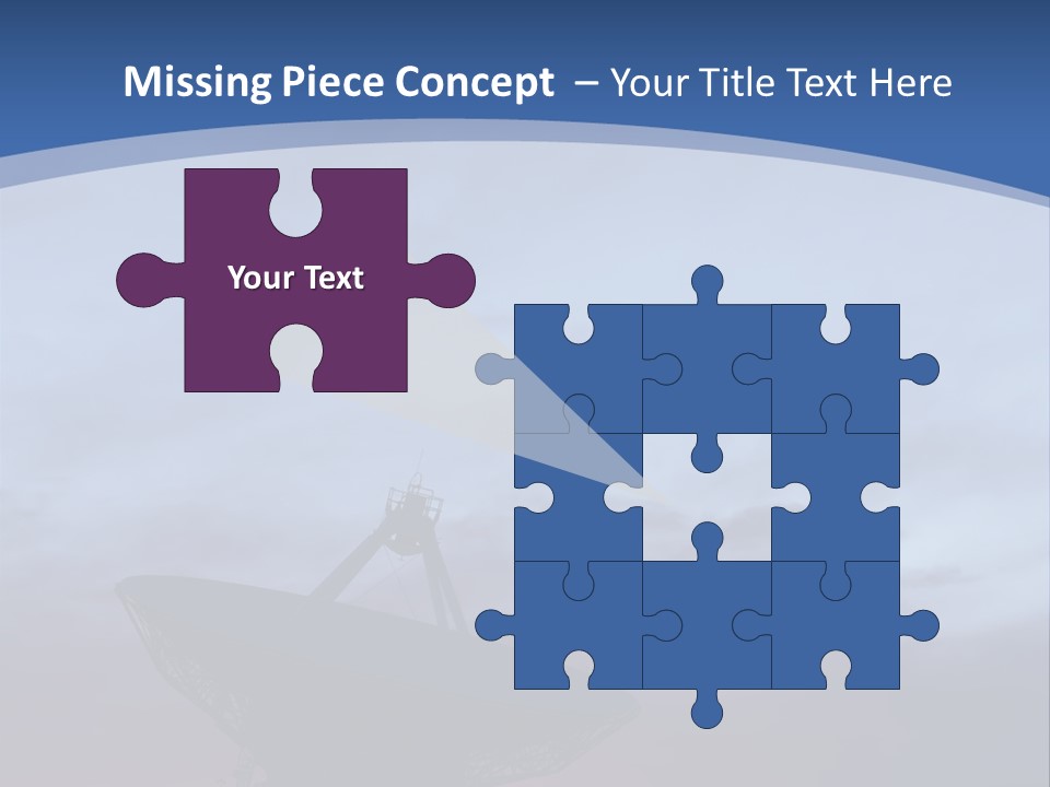 Travel Southwest Silhouette PowerPoint Template