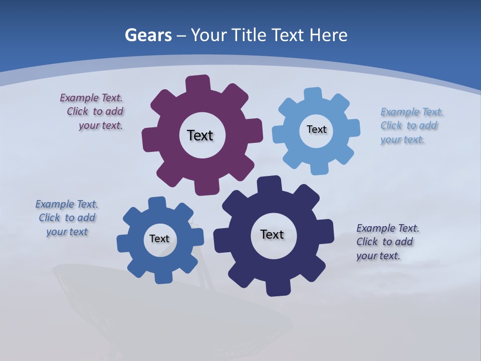 Travel Southwest Silhouette PowerPoint Template