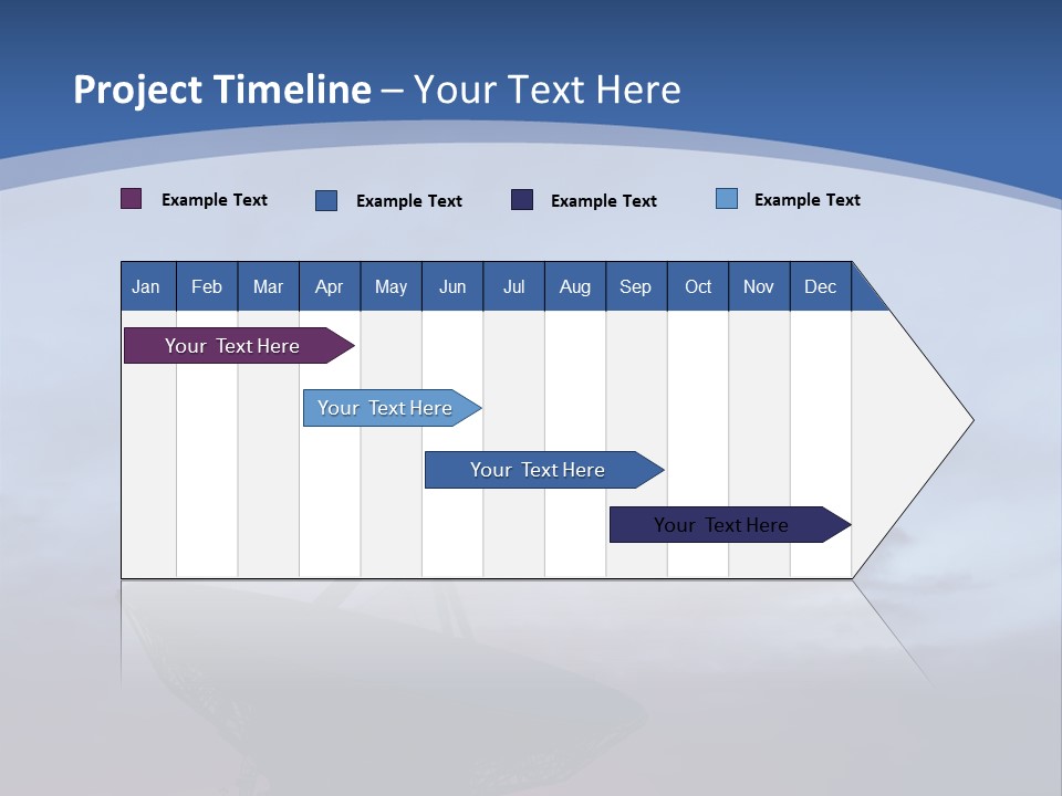 Travel Southwest Silhouette PowerPoint Template