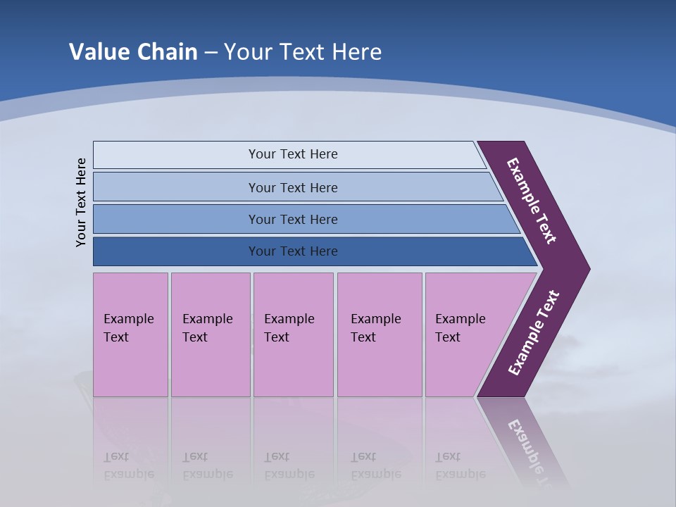 Travel Southwest Silhouette PowerPoint Template