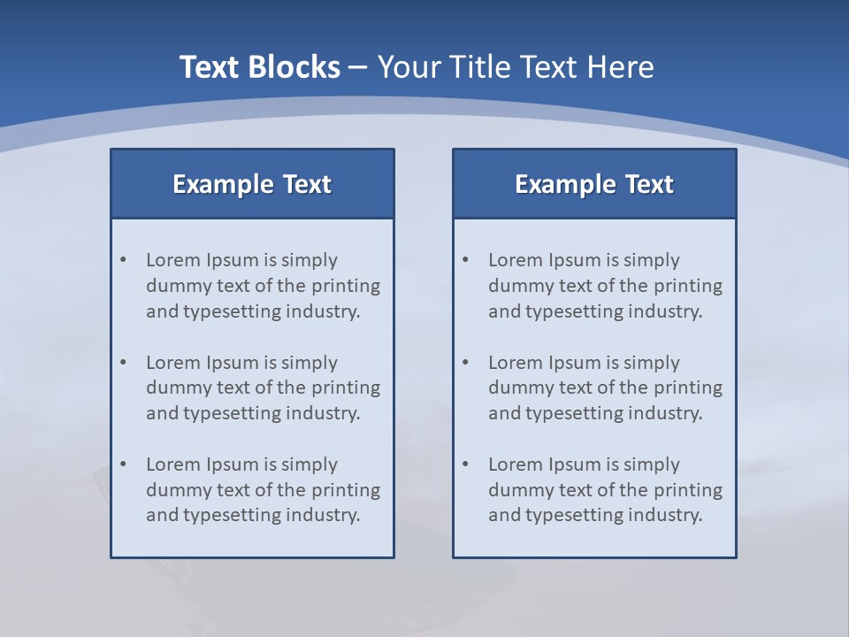 Travel Southwest Silhouette PowerPoint Template