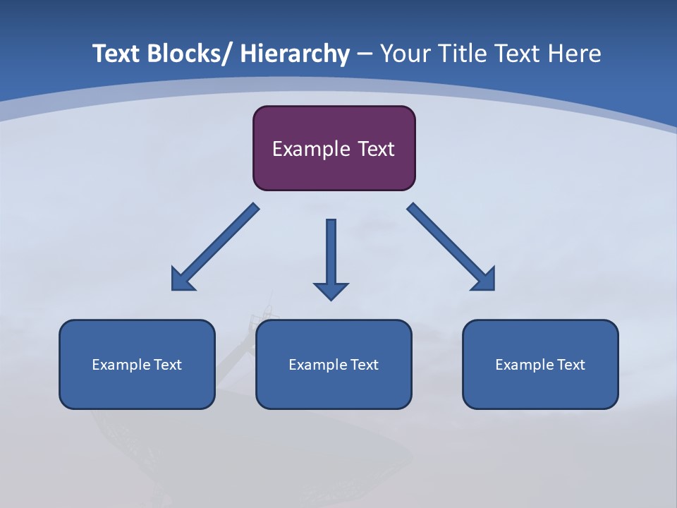 Travel Southwest Silhouette PowerPoint Template