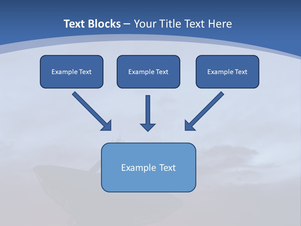 Travel Southwest Silhouette PowerPoint Template