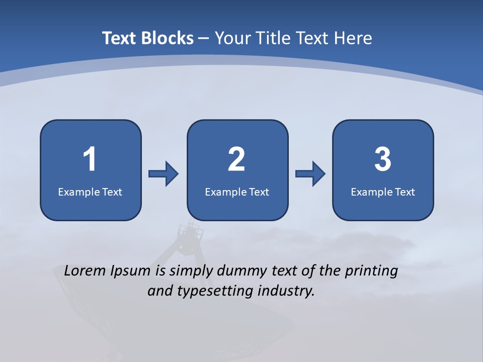 Travel Southwest Silhouette PowerPoint Template