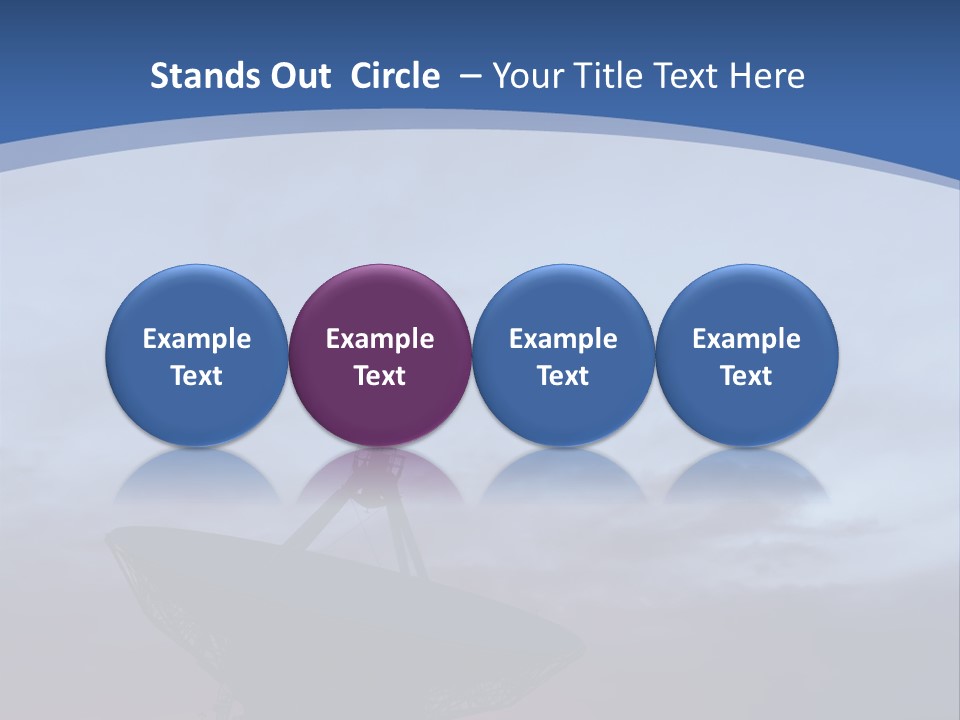 Travel Southwest Silhouette PowerPoint Template