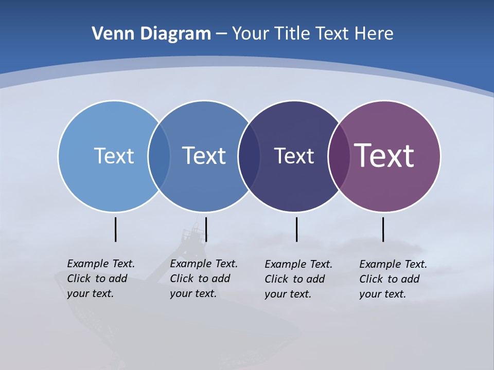 Travel Southwest Silhouette PowerPoint Template