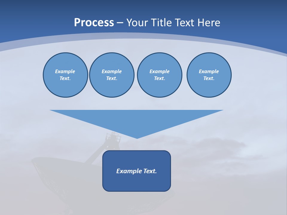 Travel Southwest Silhouette PowerPoint Template