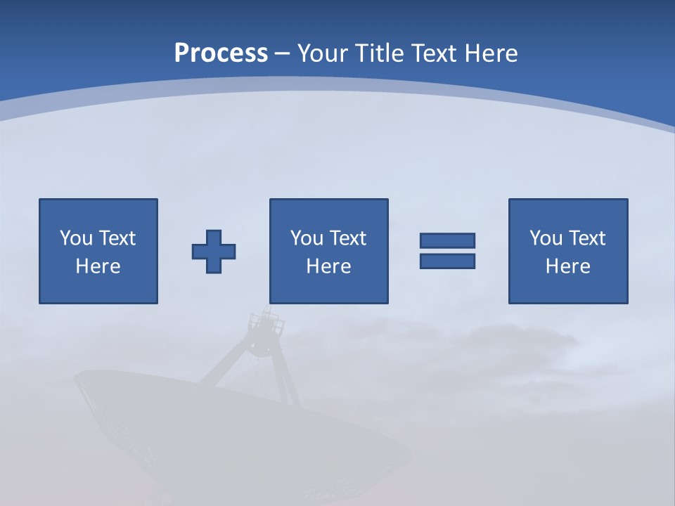 Travel Southwest Silhouette PowerPoint Template