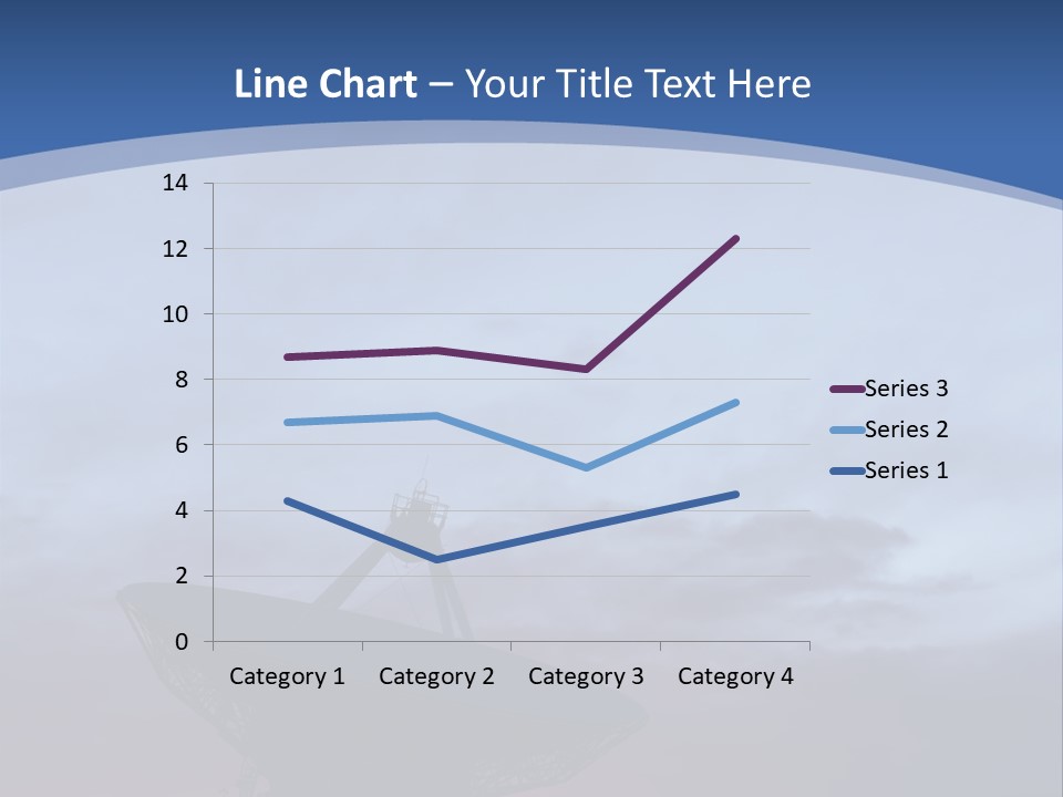 Travel Southwest Silhouette PowerPoint Template