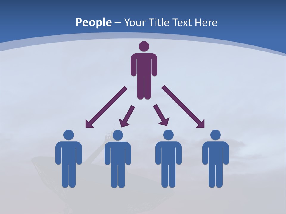 Travel Southwest Silhouette PowerPoint Template