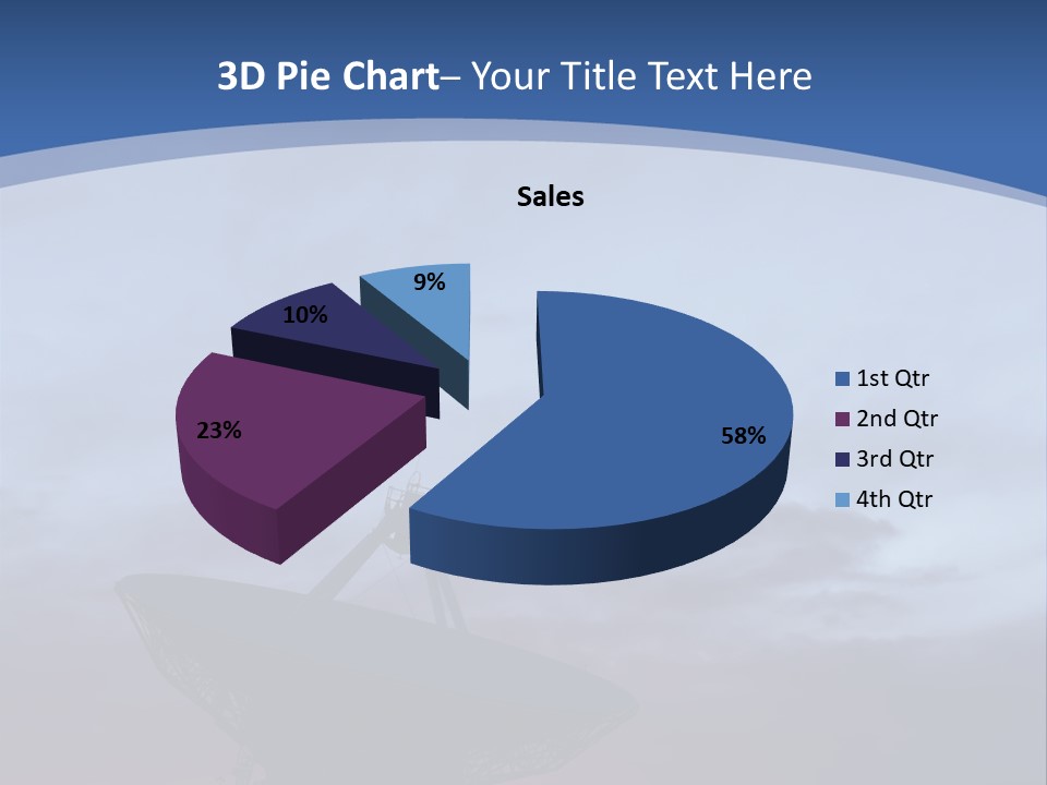 Travel Southwest Silhouette PowerPoint Template