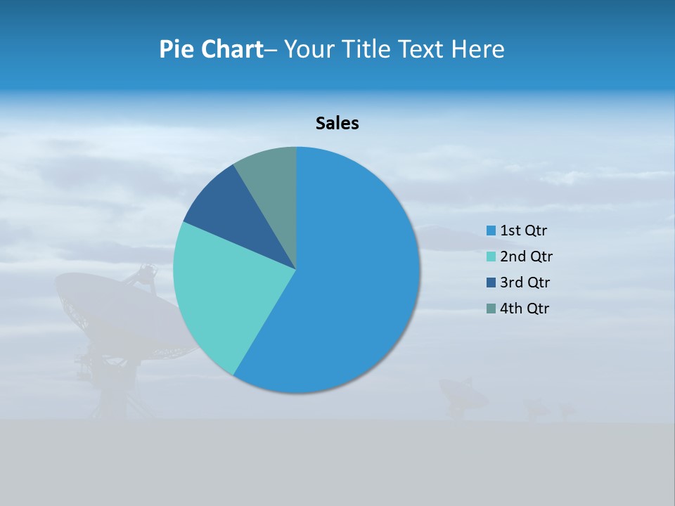 Astronomy Array Dusk PowerPoint Template