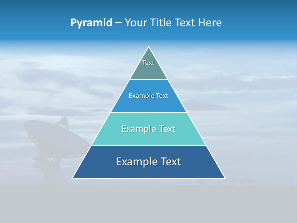 Astronomy Array Dusk PowerPoint Template