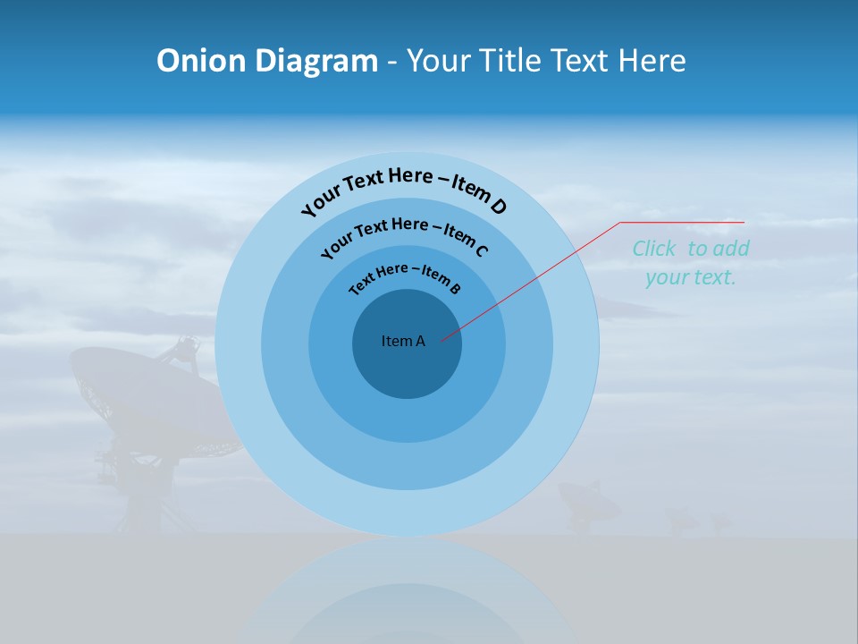 Astronomy Array Dusk PowerPoint Template