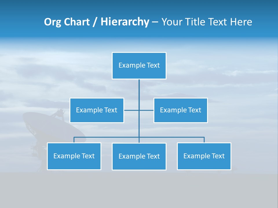 Astronomy Array Dusk PowerPoint Template