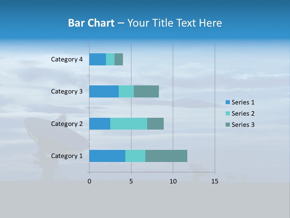 Astronomy Array Dusk PowerPoint Template
