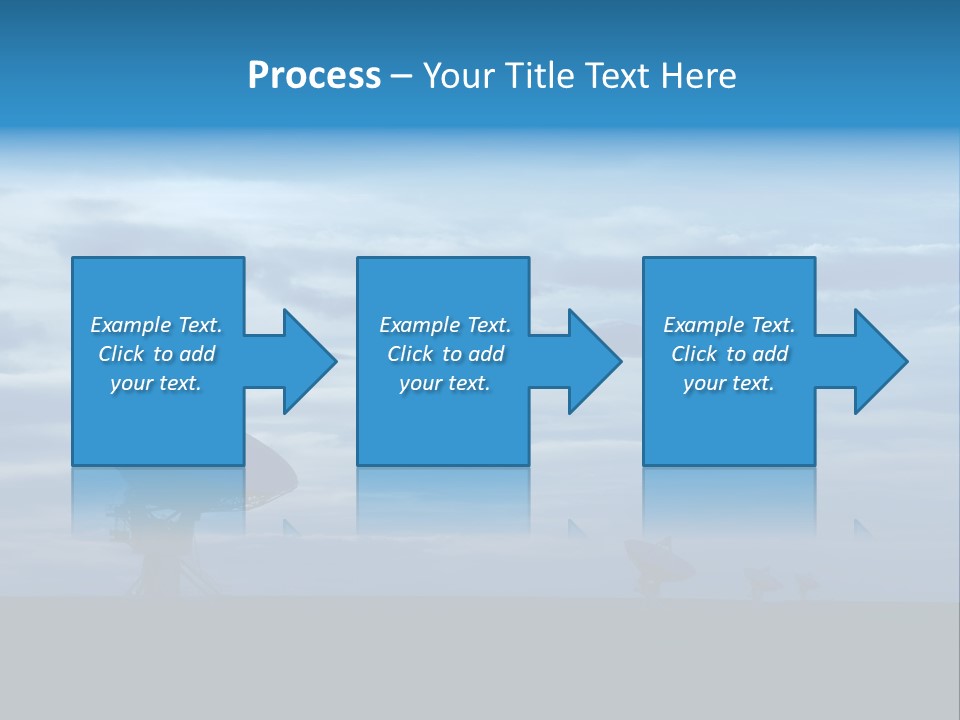 Astronomy Array Dusk PowerPoint Template