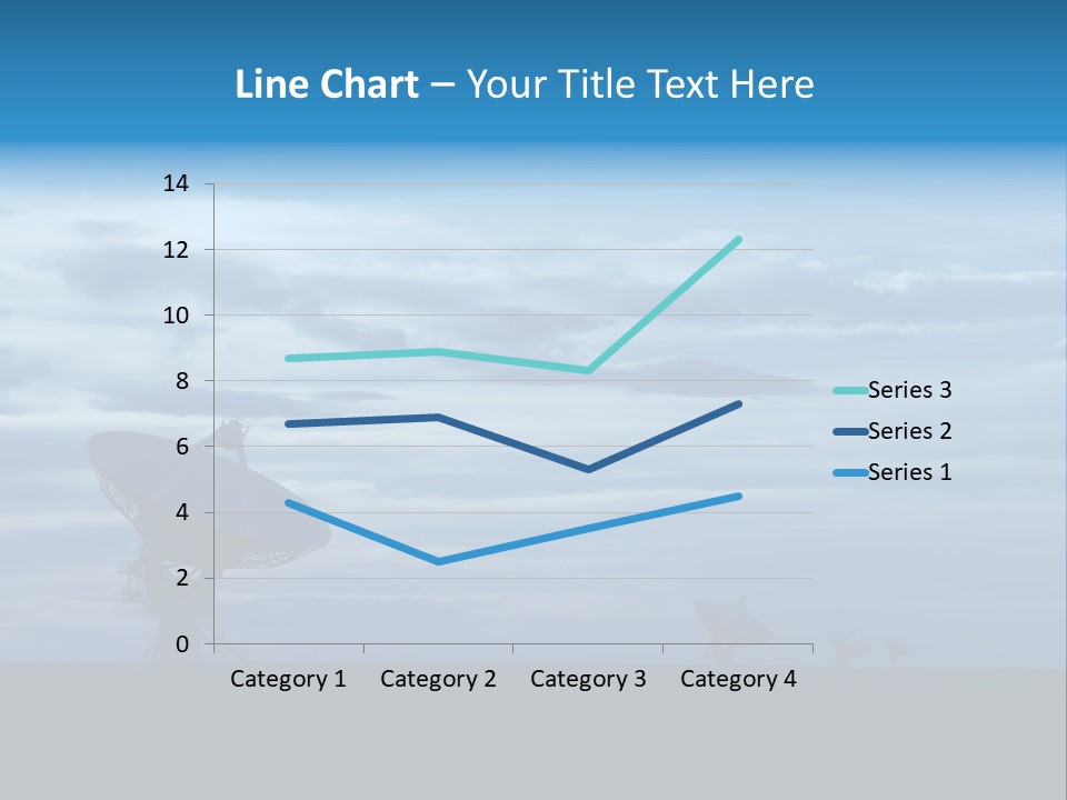 Astronomy Array Dusk PowerPoint Template