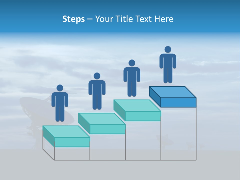 Astronomy Array Dusk PowerPoint Template