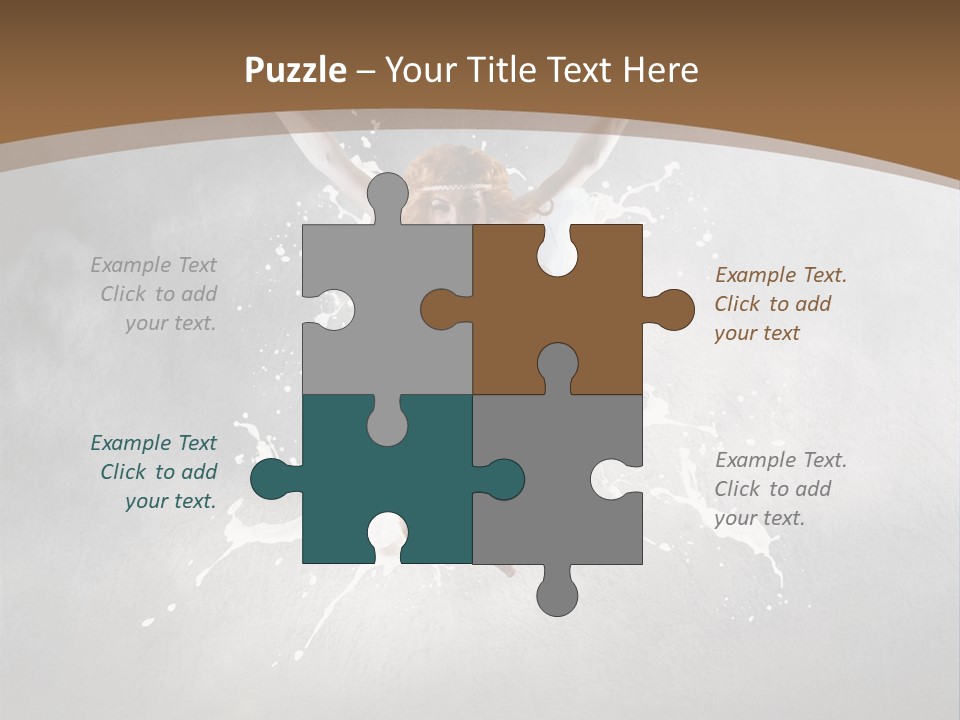 Tiptoe Mid Air Elegance PowerPoint Template