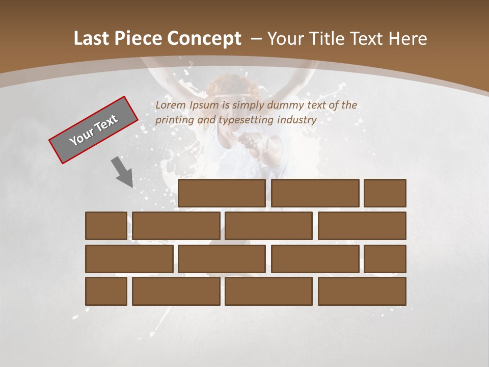 Tiptoe Mid Air Elegance PowerPoint Template
