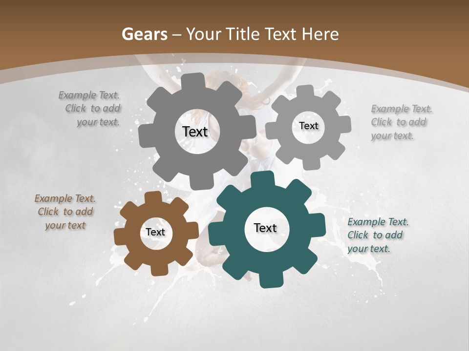 Tiptoe Mid Air Elegance PowerPoint Template