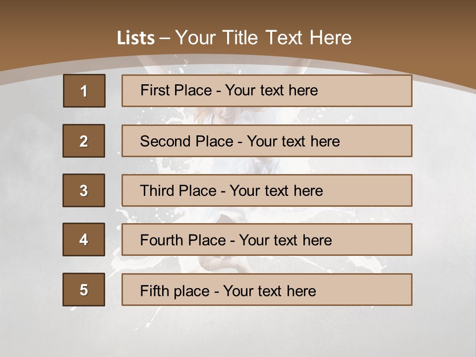 Tiptoe Mid Air Elegance PowerPoint Template