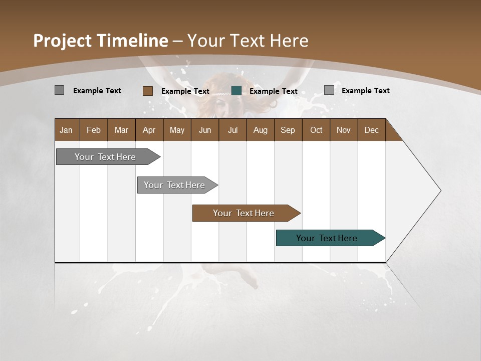Tiptoe Mid Air Elegance PowerPoint Template