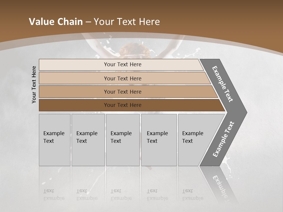 Tiptoe Mid Air Elegance PowerPoint Template