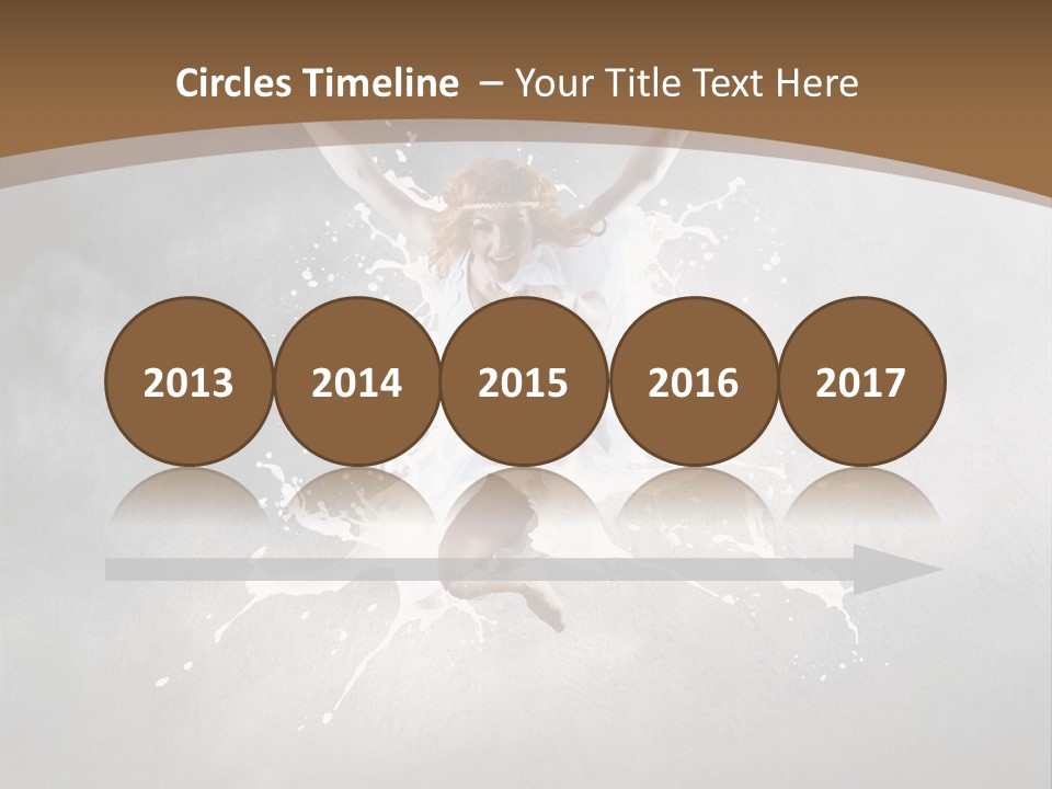 Tiptoe Mid Air Elegance PowerPoint Template