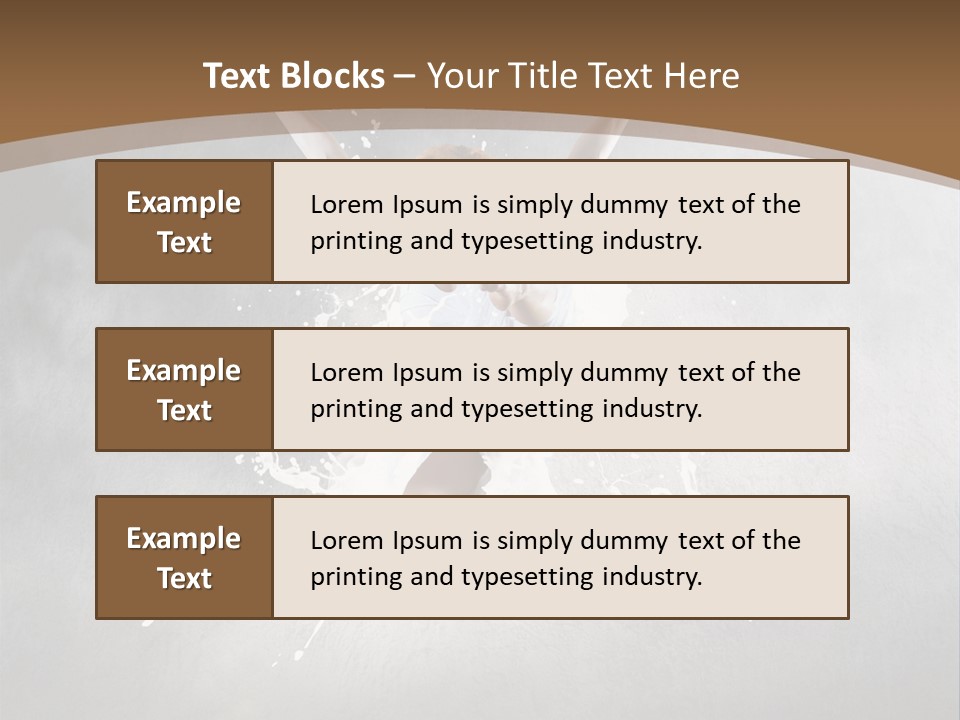 Tiptoe Mid Air Elegance PowerPoint Template
