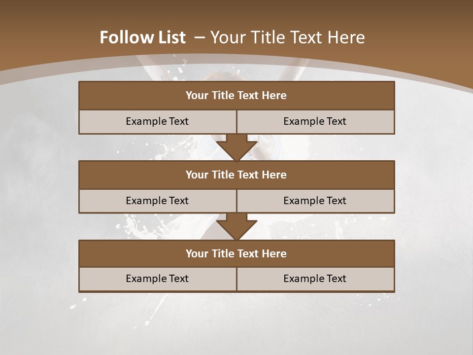 Tiptoe Mid Air Elegance PowerPoint Template