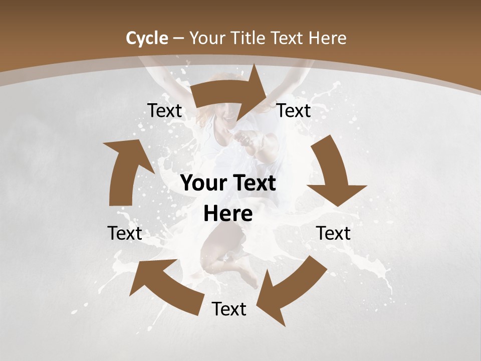 Tiptoe Mid Air Elegance PowerPoint Template