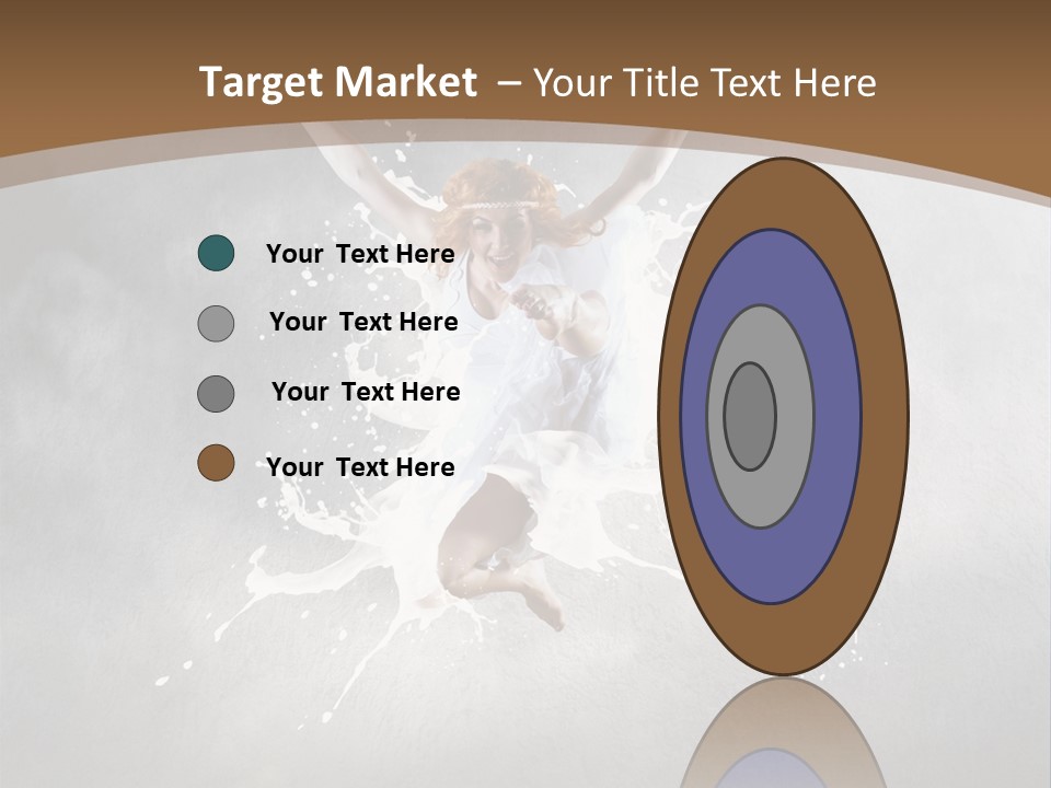 Tiptoe Mid Air Elegance PowerPoint Template