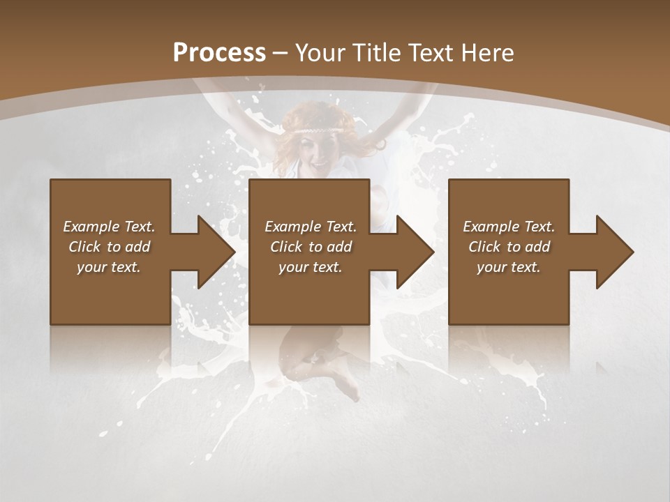 Tiptoe Mid Air Elegance PowerPoint Template