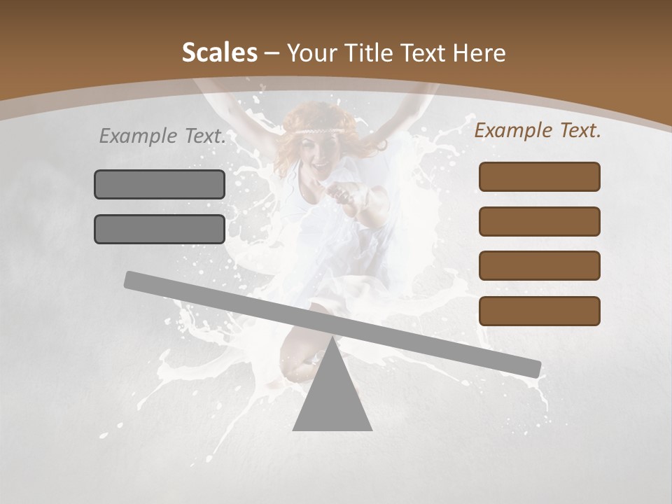 Tiptoe Mid Air Elegance PowerPoint Template
