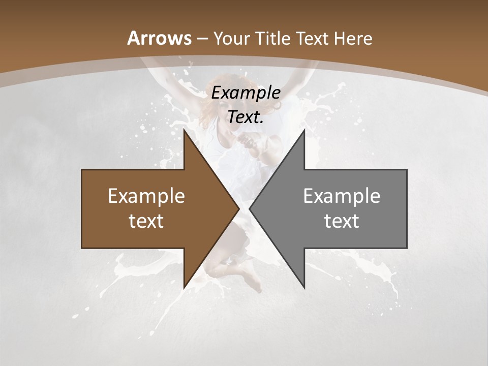 Tiptoe Mid Air Elegance PowerPoint Template