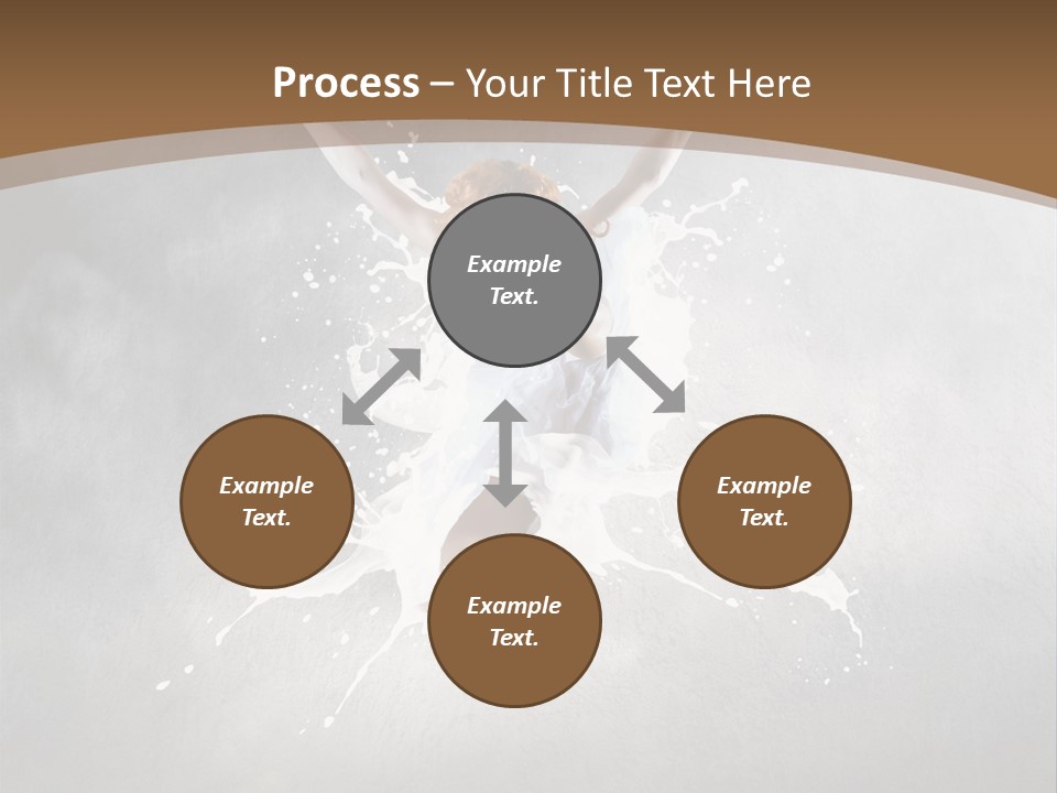 Tiptoe Mid Air Elegance PowerPoint Template