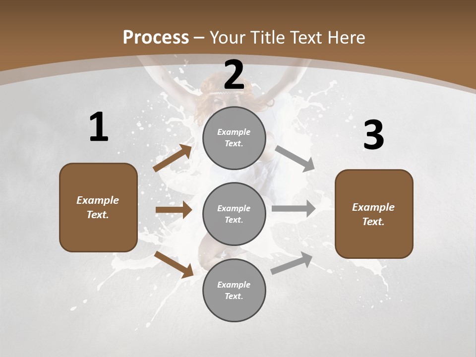 Tiptoe Mid Air Elegance PowerPoint Template