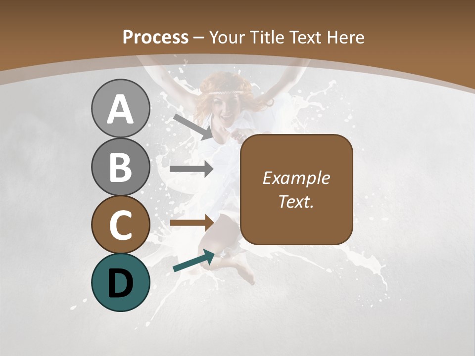 Tiptoe Mid Air Elegance PowerPoint Template