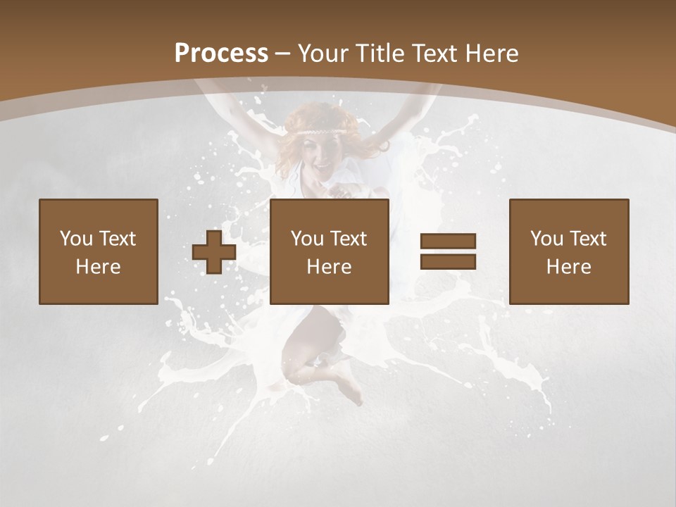 Tiptoe Mid Air Elegance PowerPoint Template