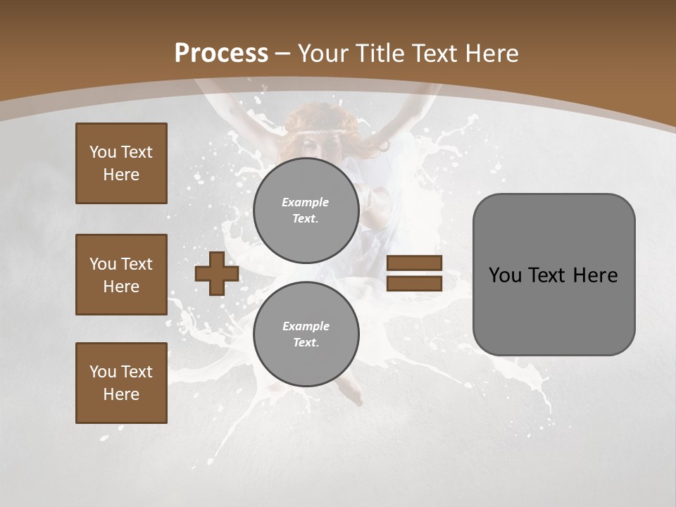 Tiptoe Mid Air Elegance PowerPoint Template