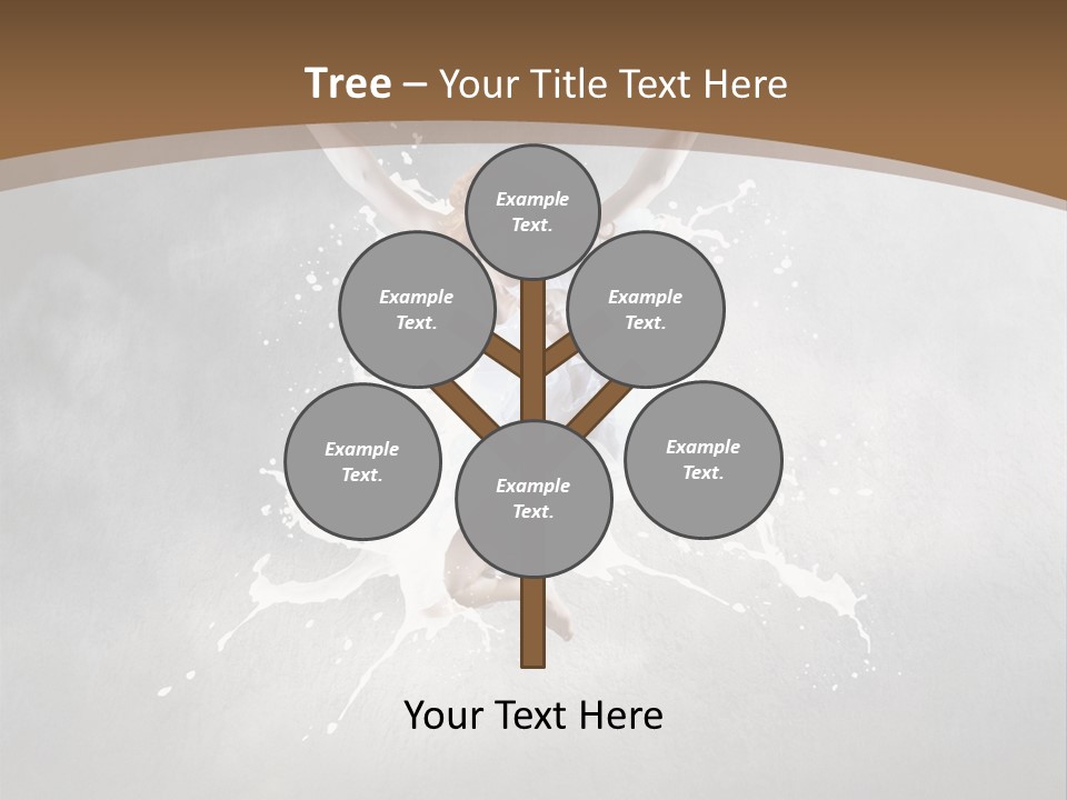 Tiptoe Mid Air Elegance PowerPoint Template