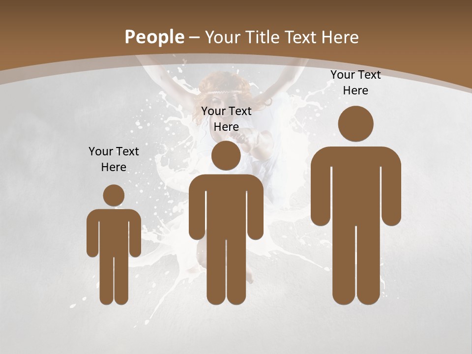 Tiptoe Mid Air Elegance PowerPoint Template