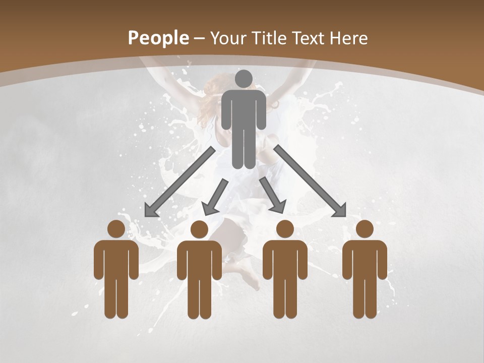 Tiptoe Mid Air Elegance PowerPoint Template